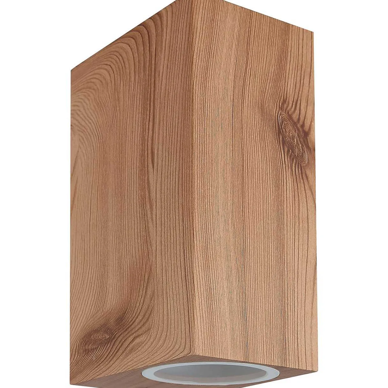 mutoni light Aussenleuchte Veronika Aluminium Holzoptik 2Xgu10> Wandleuchten Aussen