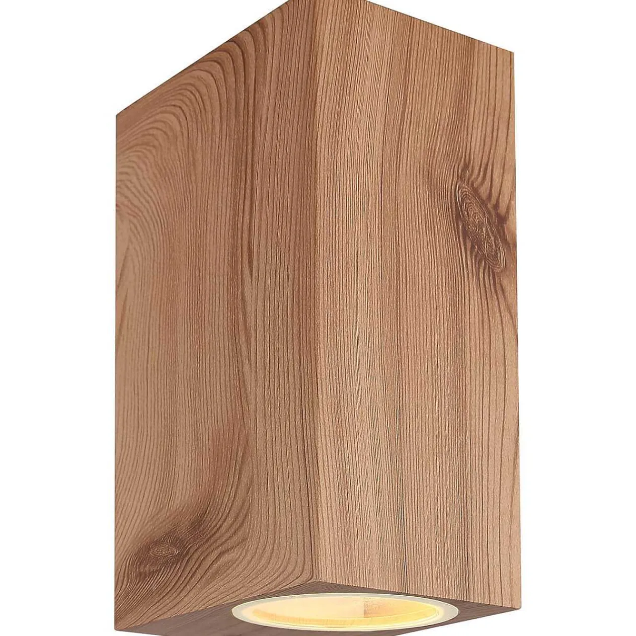 mutoni light Aussenleuchte Veronika Aluminium Holzoptik 2Xgu10> Wandleuchten Aussen