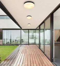 mutoni light Aussenleuchte Vranos Aluminium Schwarz Matt 3Xe27><noscript><img width=