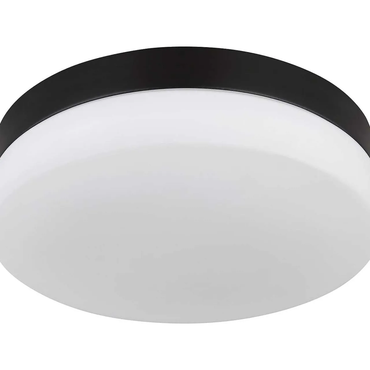 mutoni light Aussenleuchte Vranos Aluminium Schwarz Matt 2Xe27> Deckenleuchten Aussen