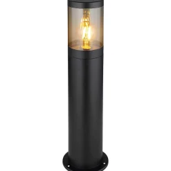 mutoni light Aussenleuchte Xeloo Edelstahl Schwarz Rauchfarben 1Xe27><noscript><img width=