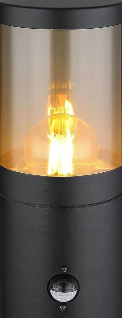 mutoni light Aussenleuchte Xeloo Edelstahl Kunststoff Schwarz 1Xe27><noscript><img width=