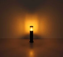 mutoni light Aussenleuchte Xeloo Edelstahl Kunststoff Schwarz Matt 1Xe27><noscript><img width=