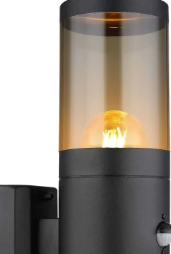 mutoni light Aussenleuchte Xeloo Edelstahl Schwarz Matt 2Xe27><noscript><img width=