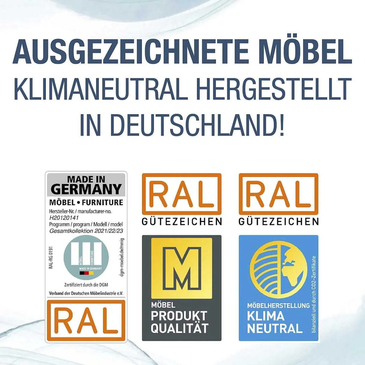KISS Badezimmerset Mit Flachenspiegel Polarweiss 90> Badezimmermöbel-Sets