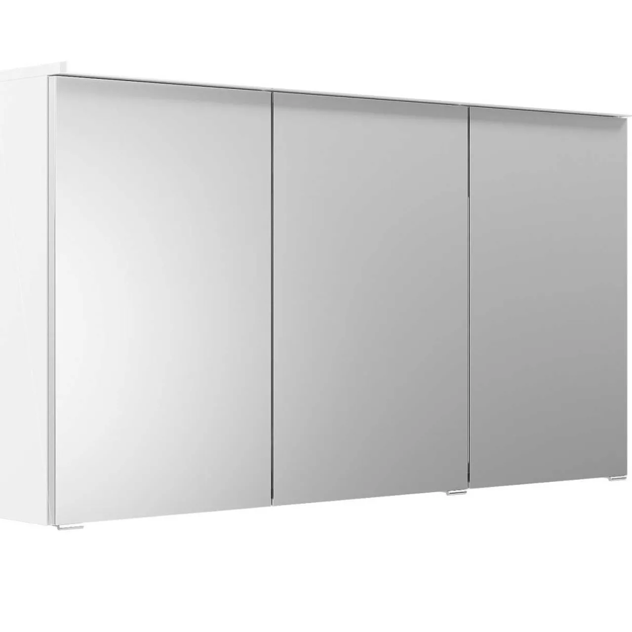 KISS Badezimmerset Mit Spiegelschrank Polarweiss 120> Badezimmermöbel-Sets