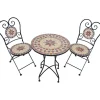 mutoni pleasure Balkon-Set Amarillo Mosaik Braun Ocker (3-Tlg)> Balkon-Sets