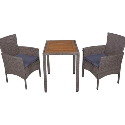 mutoni pleasure Balkon-Set Dakota Braun (3-Tlg)> Balkon-Sets