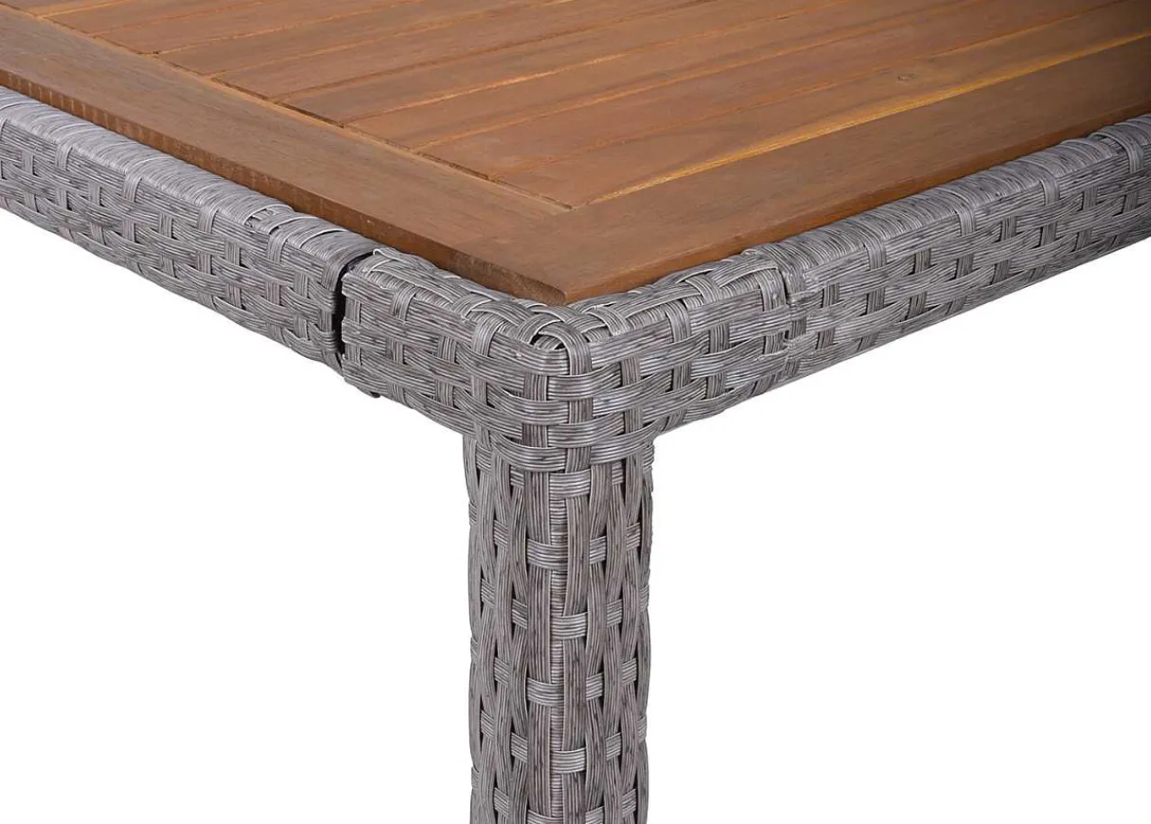 mutoni pleasure Balkon-Set Dakota Grau (3-Tlg)> Balkon-Sets