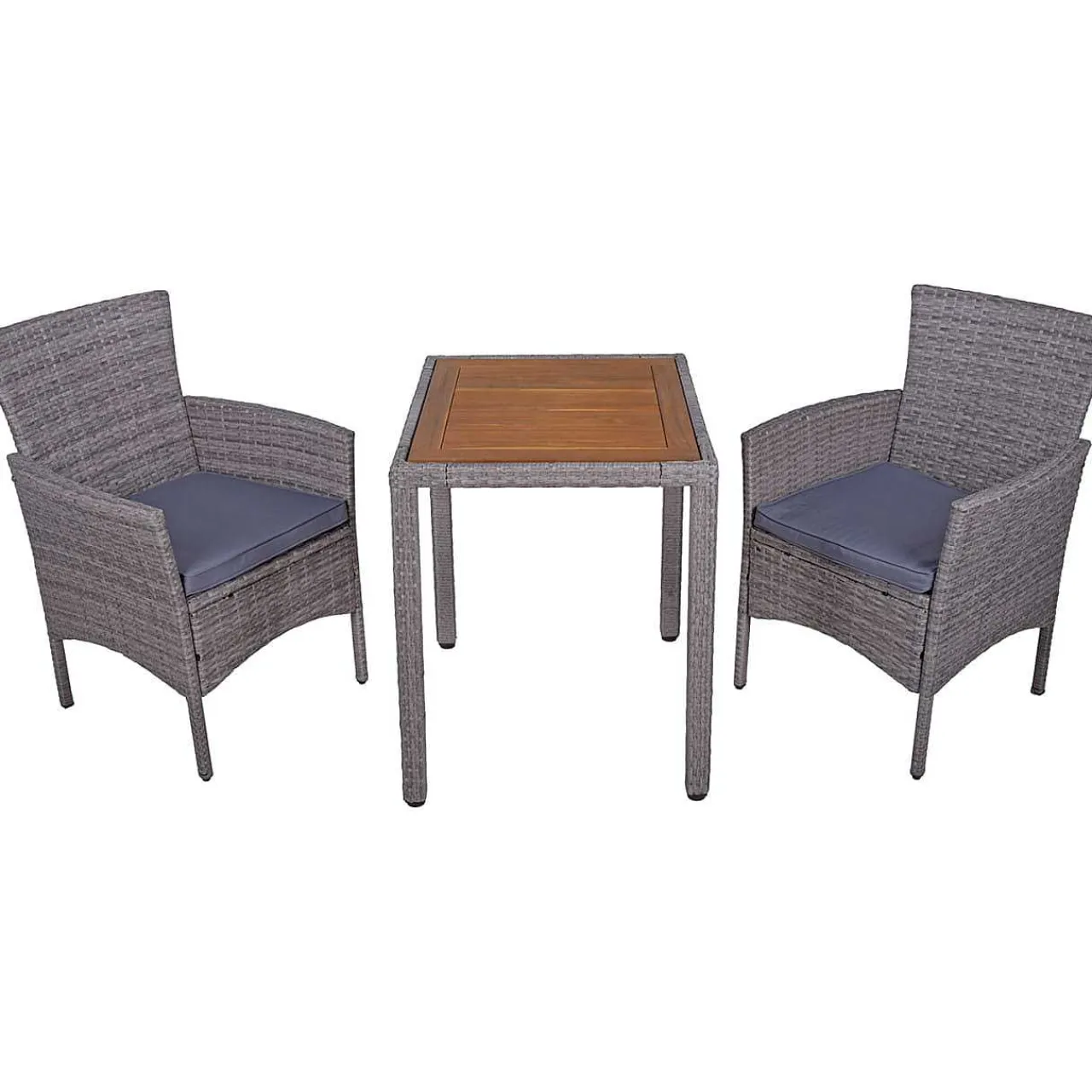mutoni pleasure Balkon-Set Dakota Grau (3-Tlg)> Balkon-Sets
