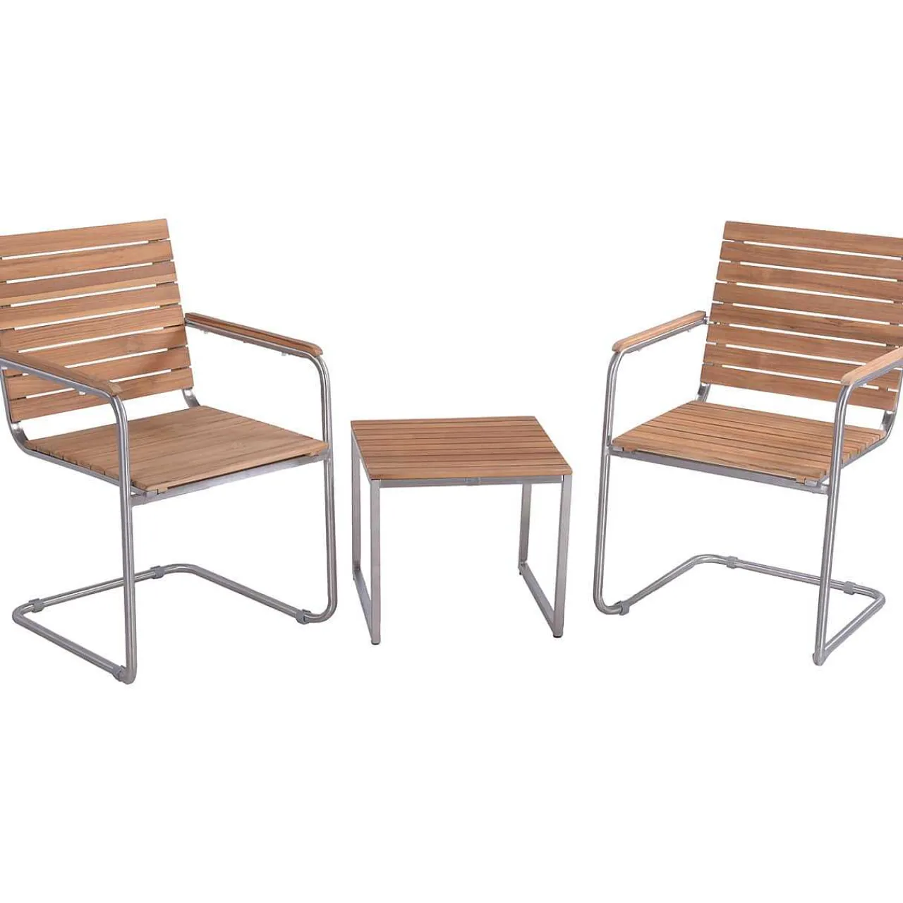 mutoni pleasure Balkon-Set Denver Teak Natur (3-Tlg)> Balkon-Sets