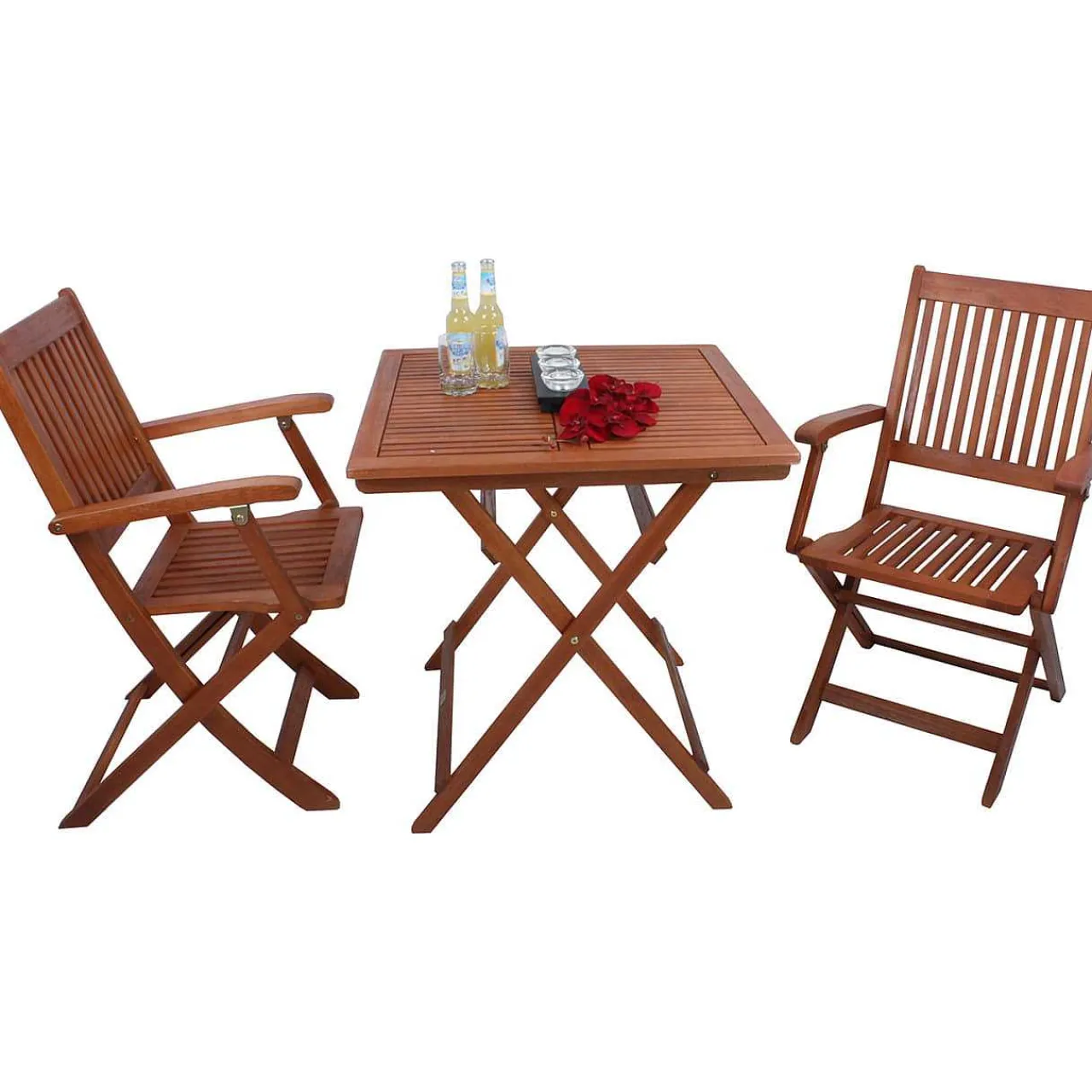 mutoni pleasure Balkon-Set Seattle Eukalyptus Natur (3-Tlg)> Balkon-Sets
