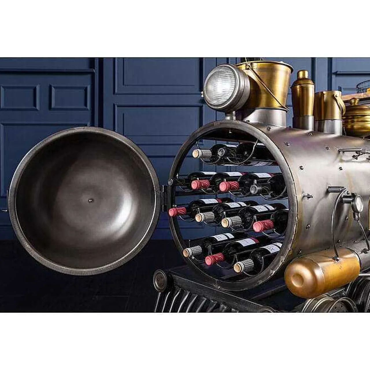 KARE Design Bar Steamlock 225> Barschränke & Bartheken