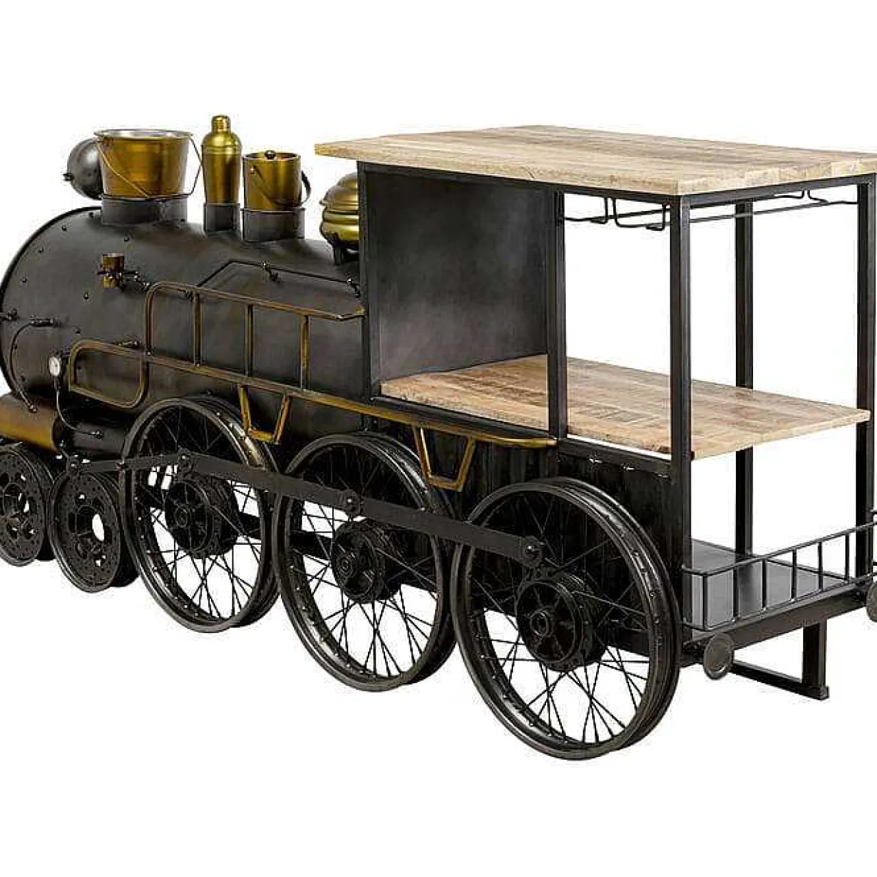 KARE Design Bar Steamlock 225> Barschränke & Bartheken
