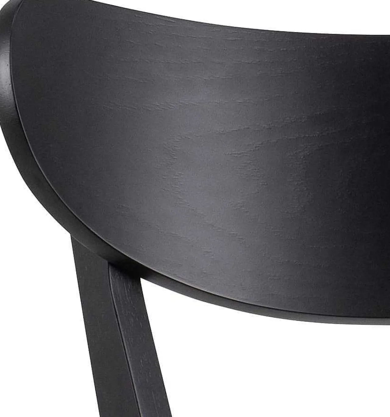 mutoni scandi Barhocker Enrico Rubberwood Schwarz 105 (1 Stuck)> Barhocker & Barstühle