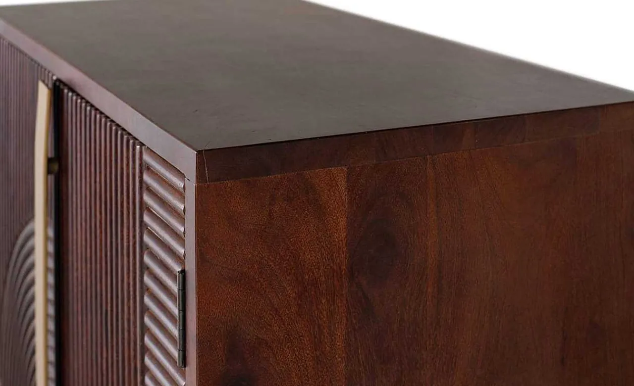 mutoni inspiration Barschrank Rera Mangoholz Braun 91X119> Barschränke & Bartheken