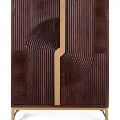 mutoni inspiration Barschrank Rera Mangoholz Braun 91X119> Barschränke & Bartheken