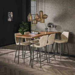 mutoni industrial Barstuhl Boucle Sand><noscript><img width=