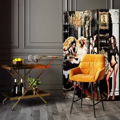 KARE Design Barstuhl Bristol Gelb><noscript><img width=
