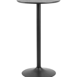 mutoni scandi Bartisch Barcelona Schwarz Rund 60X60> Bartische