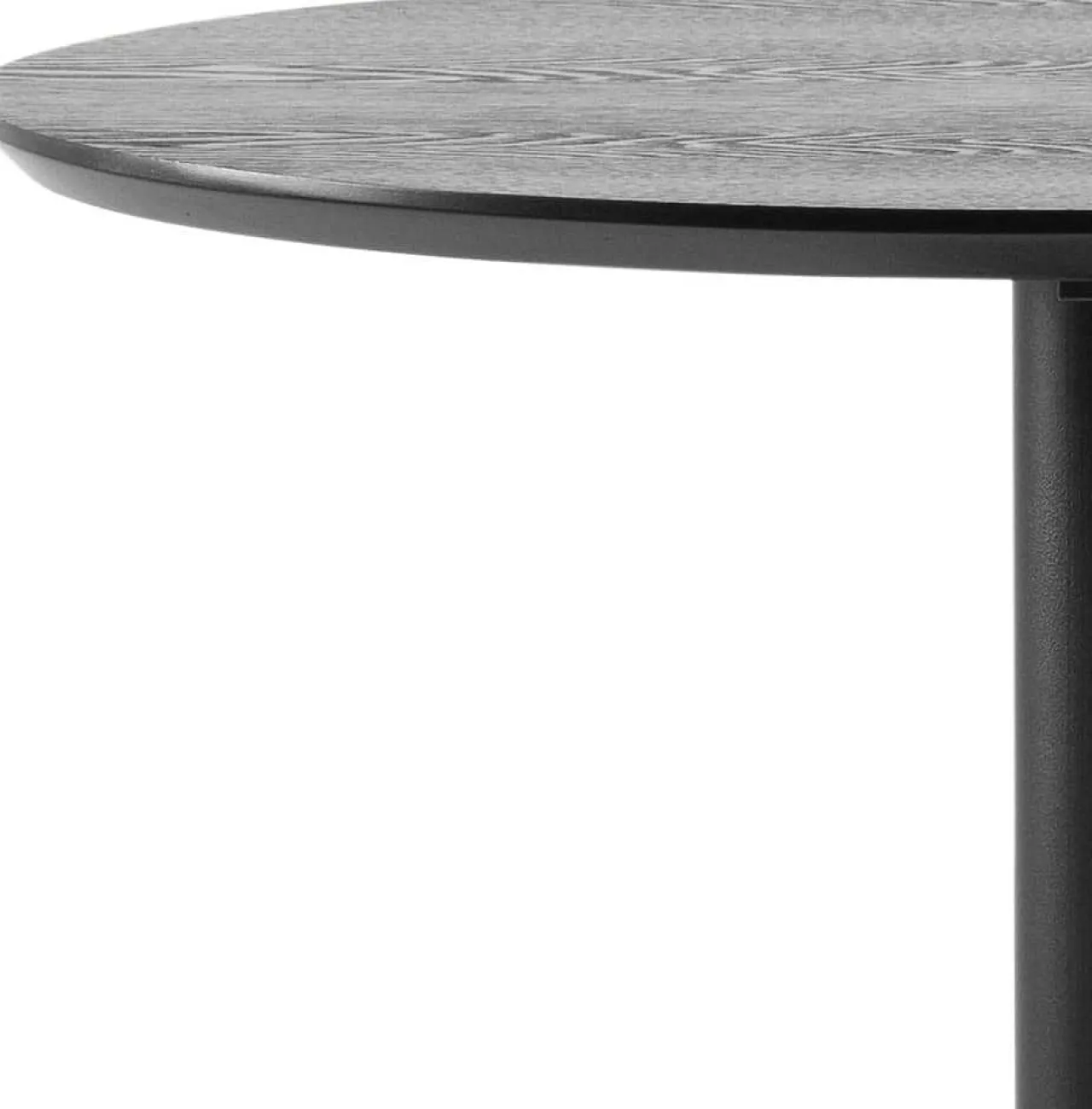 mutoni scandi Bartisch Barcelona Schwarz Rund 60X60> Bartische