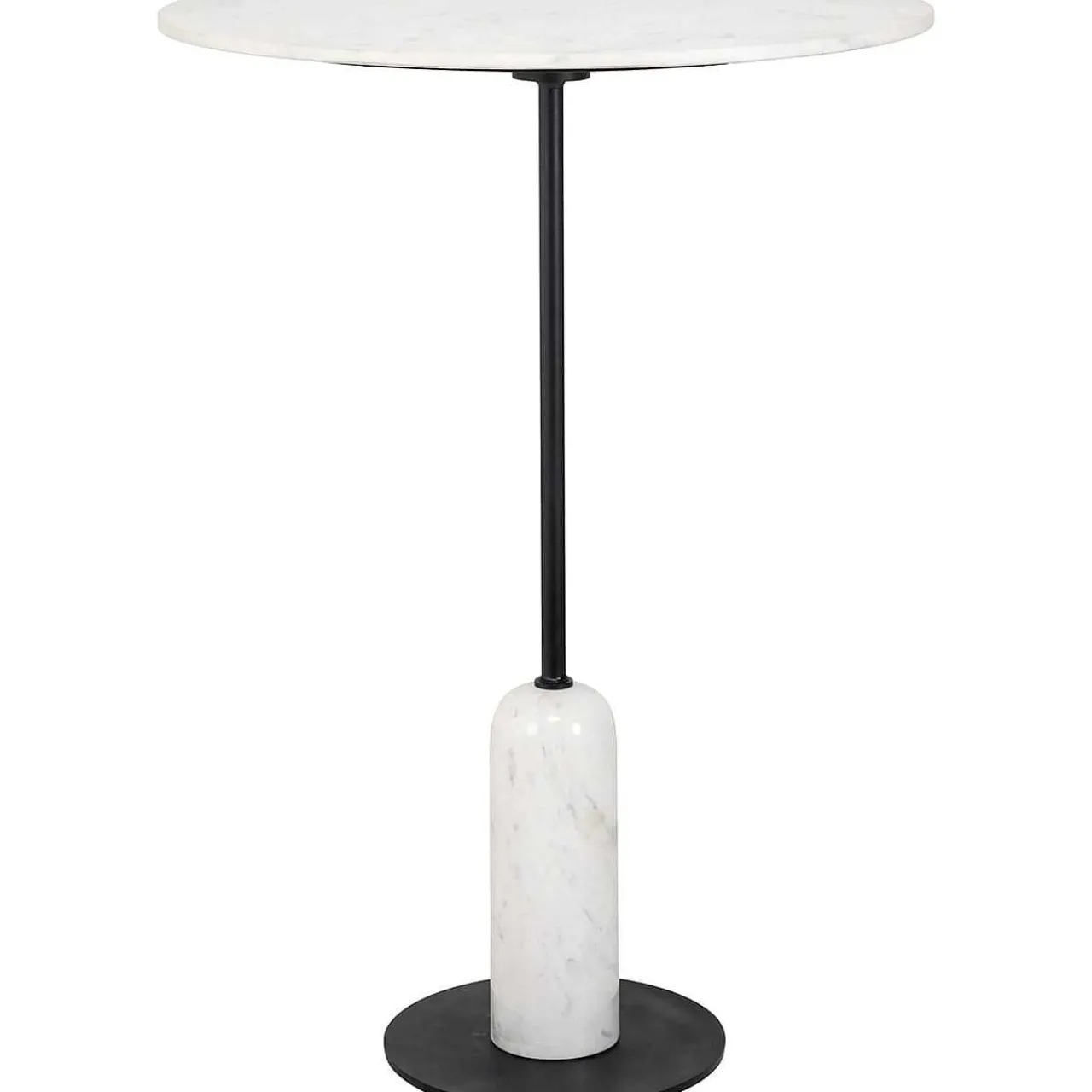 Richmond Interiors Bartisch Jagger Marmor Rund 75X106> Bartische