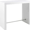 mutoni casual Bartisch Snubnit Weiss Chrom 130> Bartische