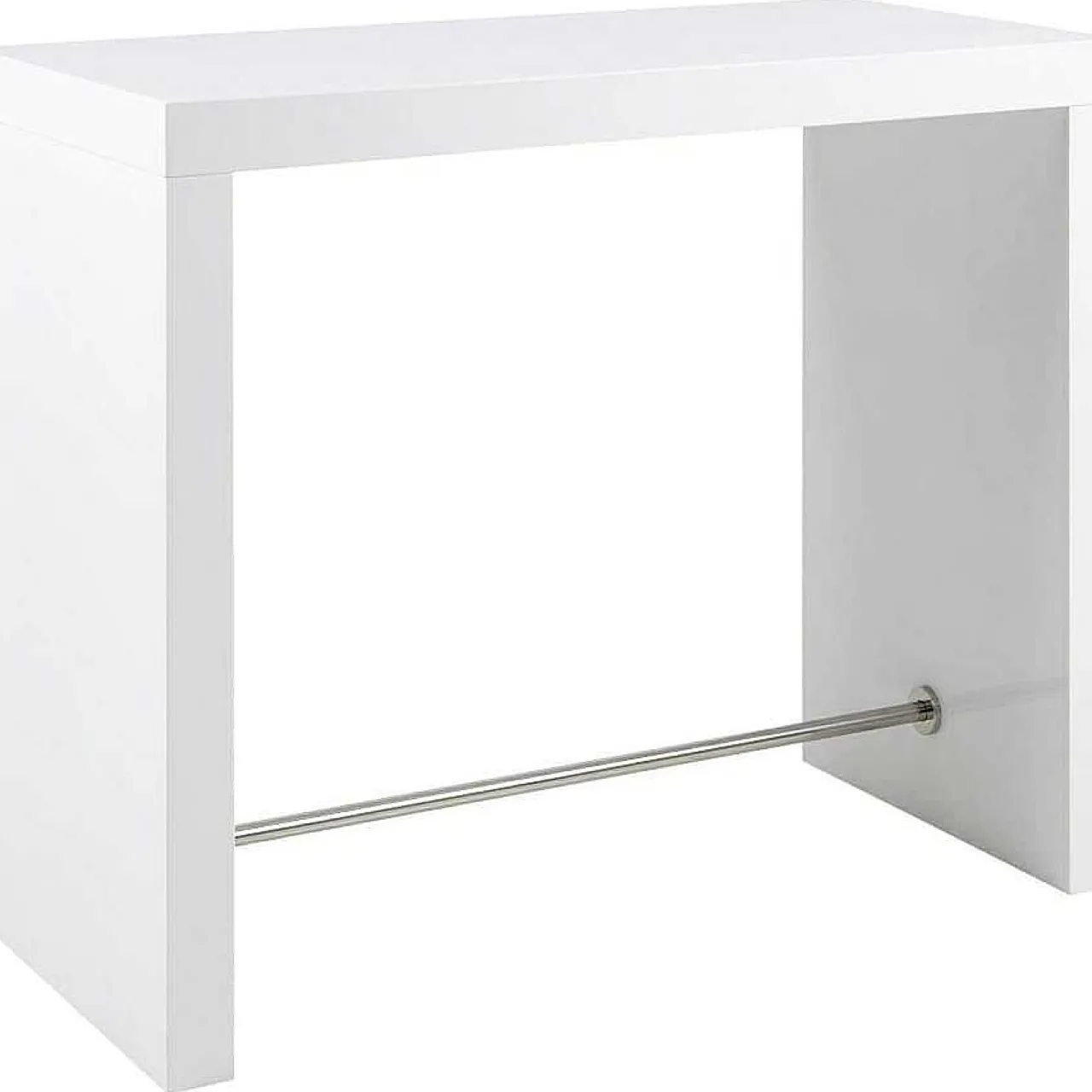 mutoni casual Bartisch Snubnit Weiss Chrom 130> Bartische