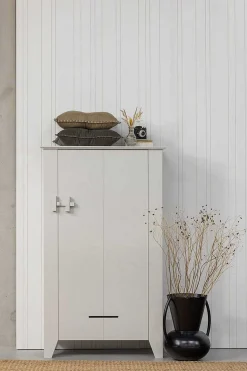 mutoni living Bauernschrank Gijs Kiefer Nebelweiss 85X142> Highboards