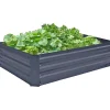 mutoni pleasure Beetumrandung Botanika Stahl Anthrazit> Gartenvasen Und Pflanzkübel