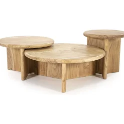 By-Boo Beistelltisch Leoti Akazie Natur 45> Beistelltische