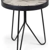 mutoni lifestyle Beistelltisch Mapping Mit Uhr 67X67> Bistrotische