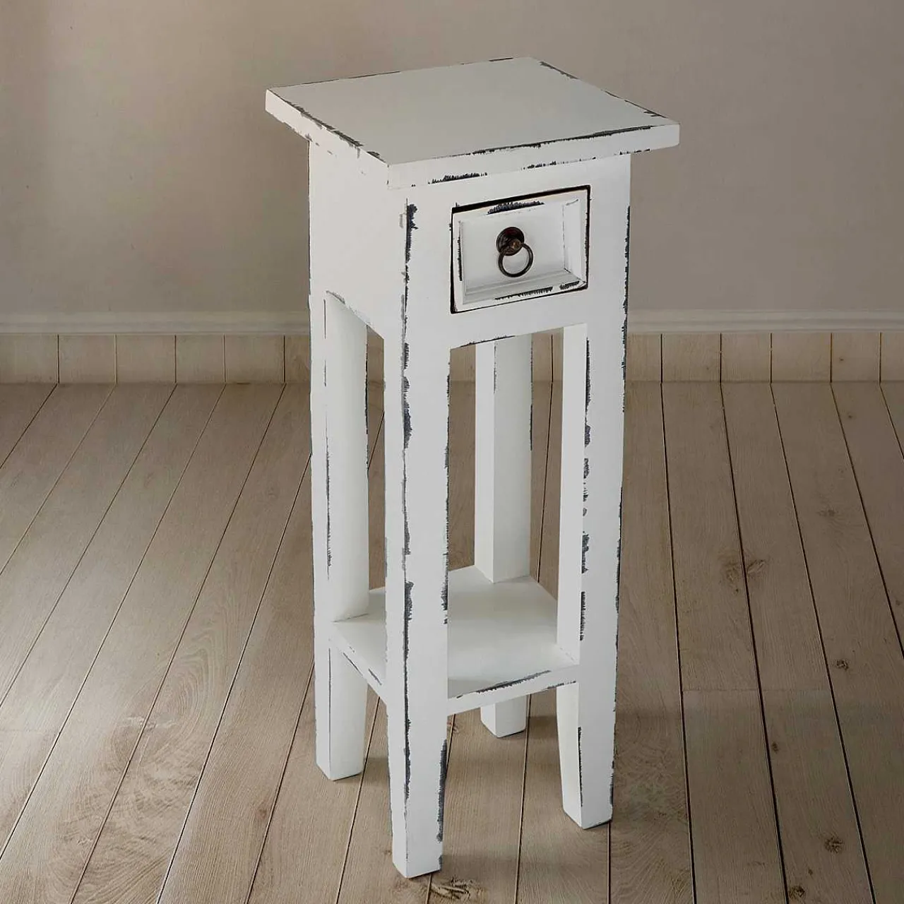 mutoni pleasure Beistelltisch Padea Mahagoni Weiss> Beistelltische