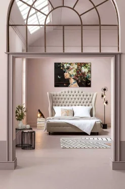 KARE Design Bett City Spirit Linen Natural 180X200Cm><noscript><img width=