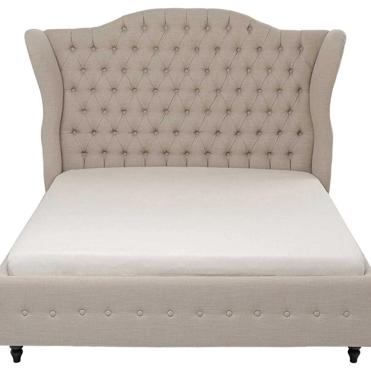 KARE Design Bett City Spirit Linen Natural 160X200Cm> Betten