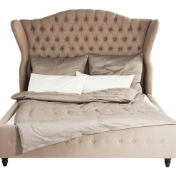 KARE Design Bett City Spirit Linen Natural 160X200Cm><noscript><img width=