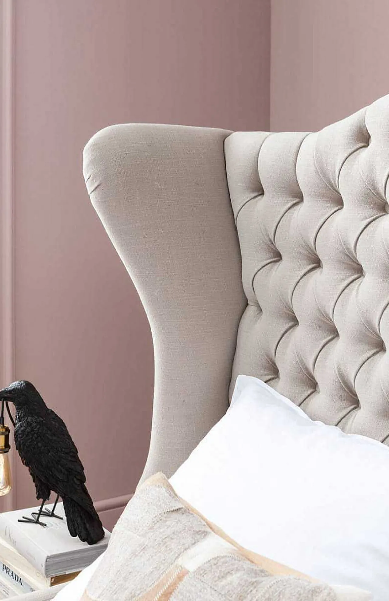 KARE Design Bett City Spirit Linen Natural 160X200Cm> Betten