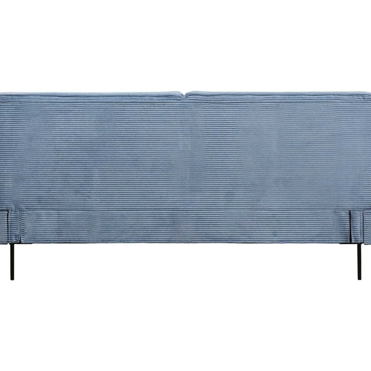 KARE Design Bett East Side Cord Blau 180X200> Betten
