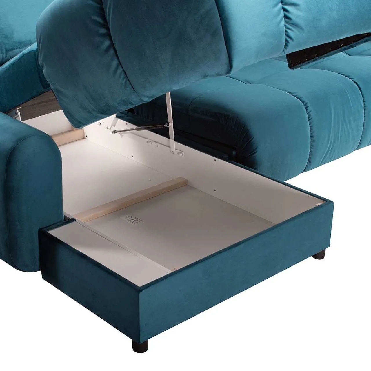 befame Bettsofa Bullet French Velvet 659 A 294X194> Bettsofas