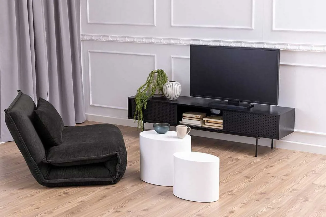 mutoni scandi Bettsofa Hadley Wind Anthrazit 93> Bettsofas
