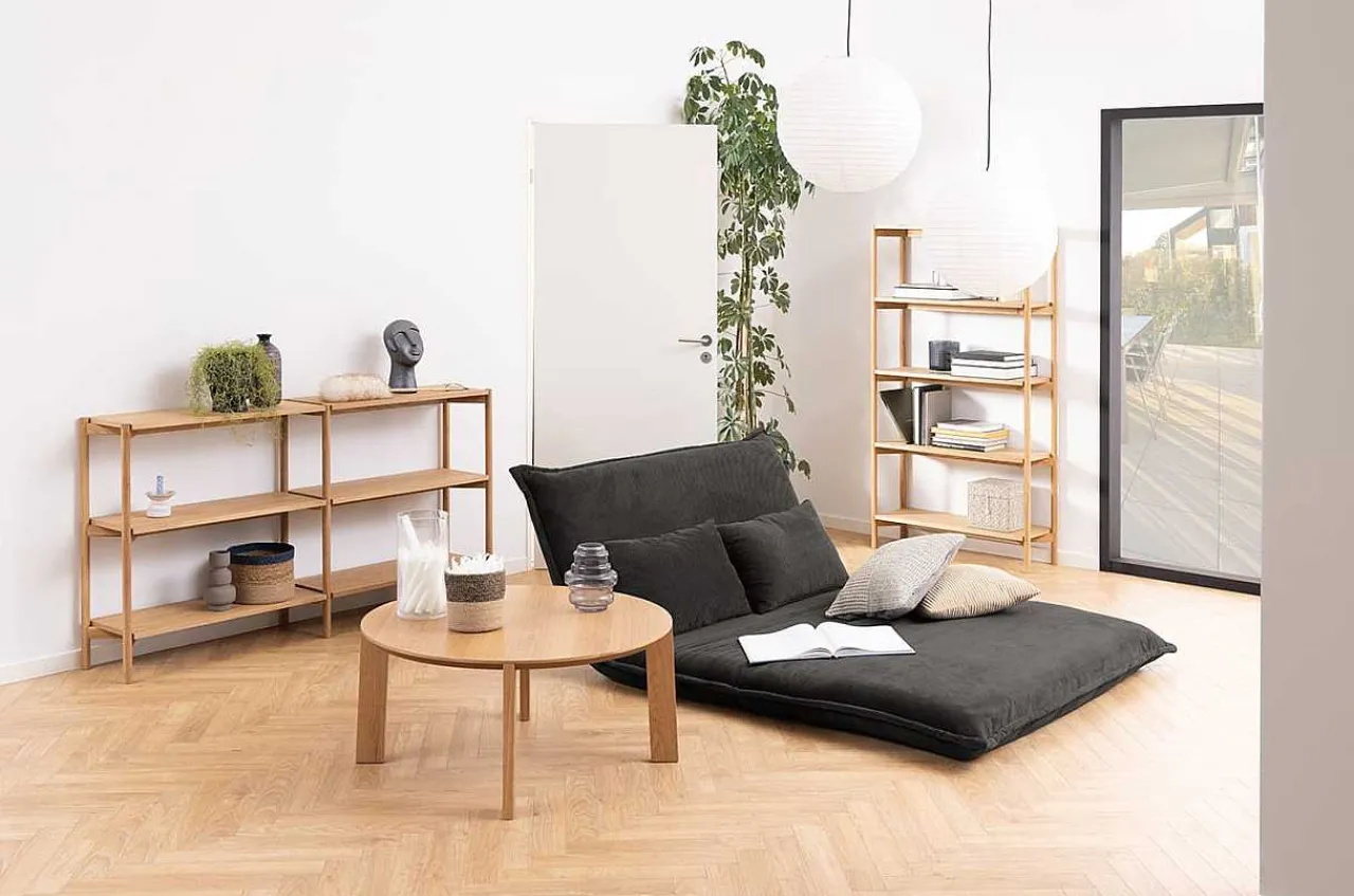 mutoni scandi Bettsofa Hadley Wind Anthrazit 150> Bettsofas