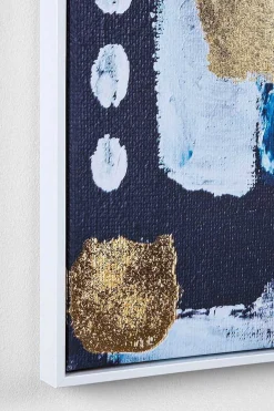 mutoni lifestyle Bild Bold Blau 82X122> Ölbilder