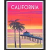 mutoni lifestyle Bild Evidence California 40X50> Glasbilder