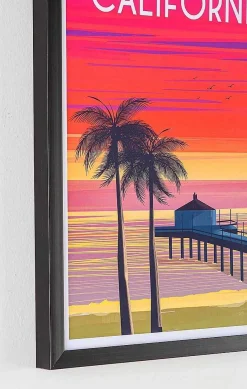 mutoni lifestyle Bild Evidence California 40X50> Glasbilder