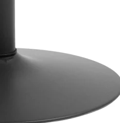 mutoni scandi Bistrotisch Barcelona Schwarz Rund 80X80> Bistrotische
