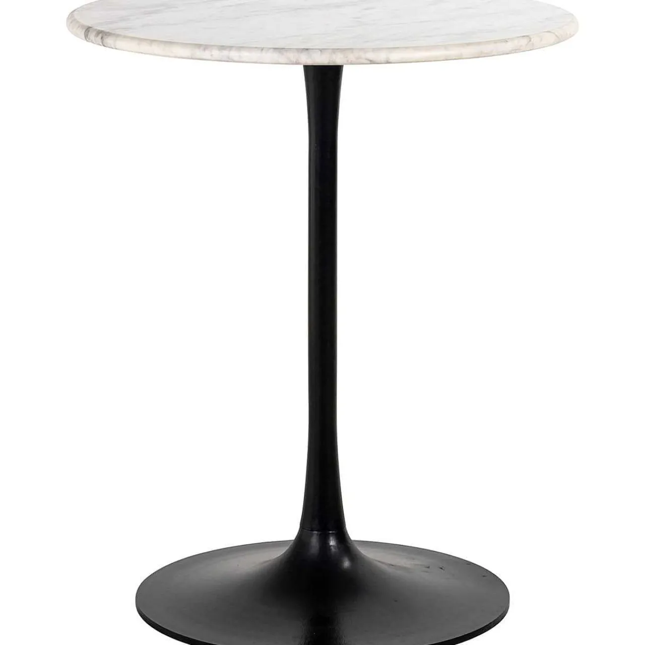 Richmond Interiors Bistrotisch Carlten Marmor Weiss Rund 65> Bistrotische