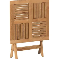 mutoni living Bistrotisch Folding Teak 70X70> Garten Klapptische