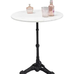 KARE Design Bistrotisch Kaffeehaus Rund Weiss 60Cm><noscript><img width=