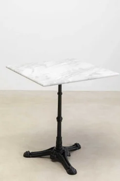 KARE Design Bistrotisch Kaffeehaus Square Weiss 60X60><noscript><img width=