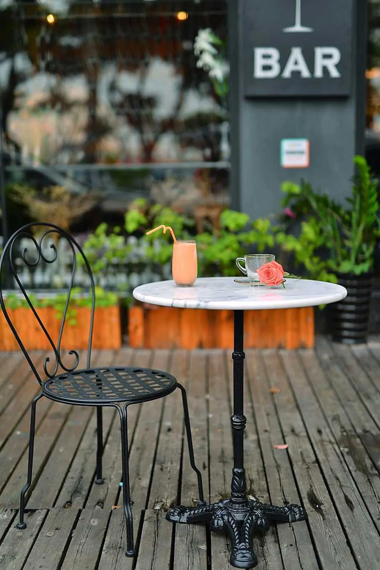 mutoni sweet home Bistrotisch Marmor Rund 60X71> Bistrotische